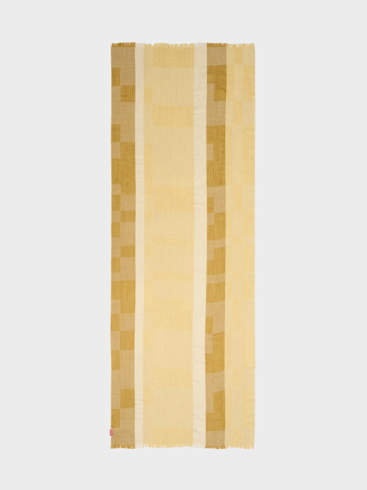 Estola Caoba De Baby Alpaca Color Beige