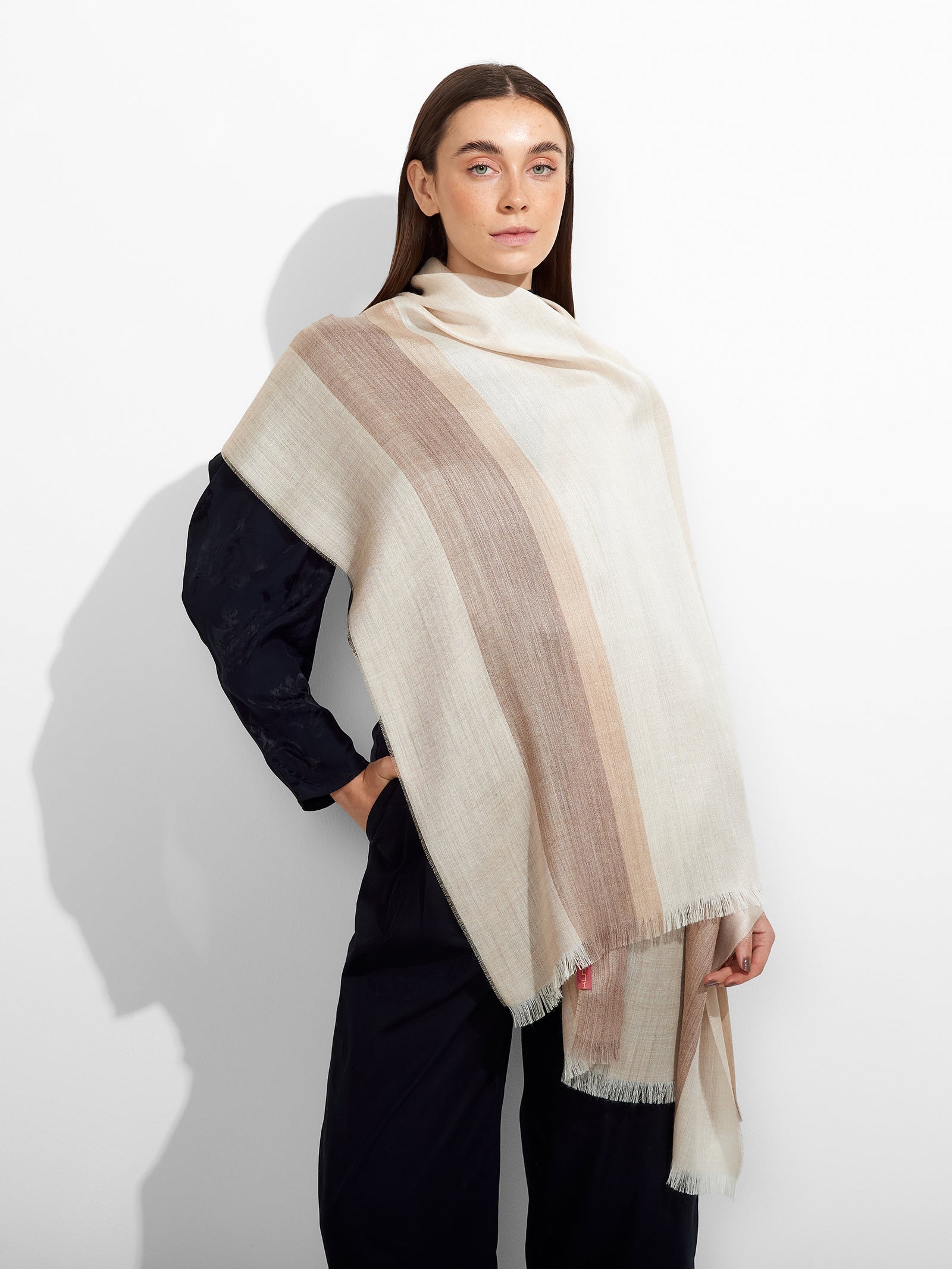 Estola Wicht De Baby Alpaca Color Beige