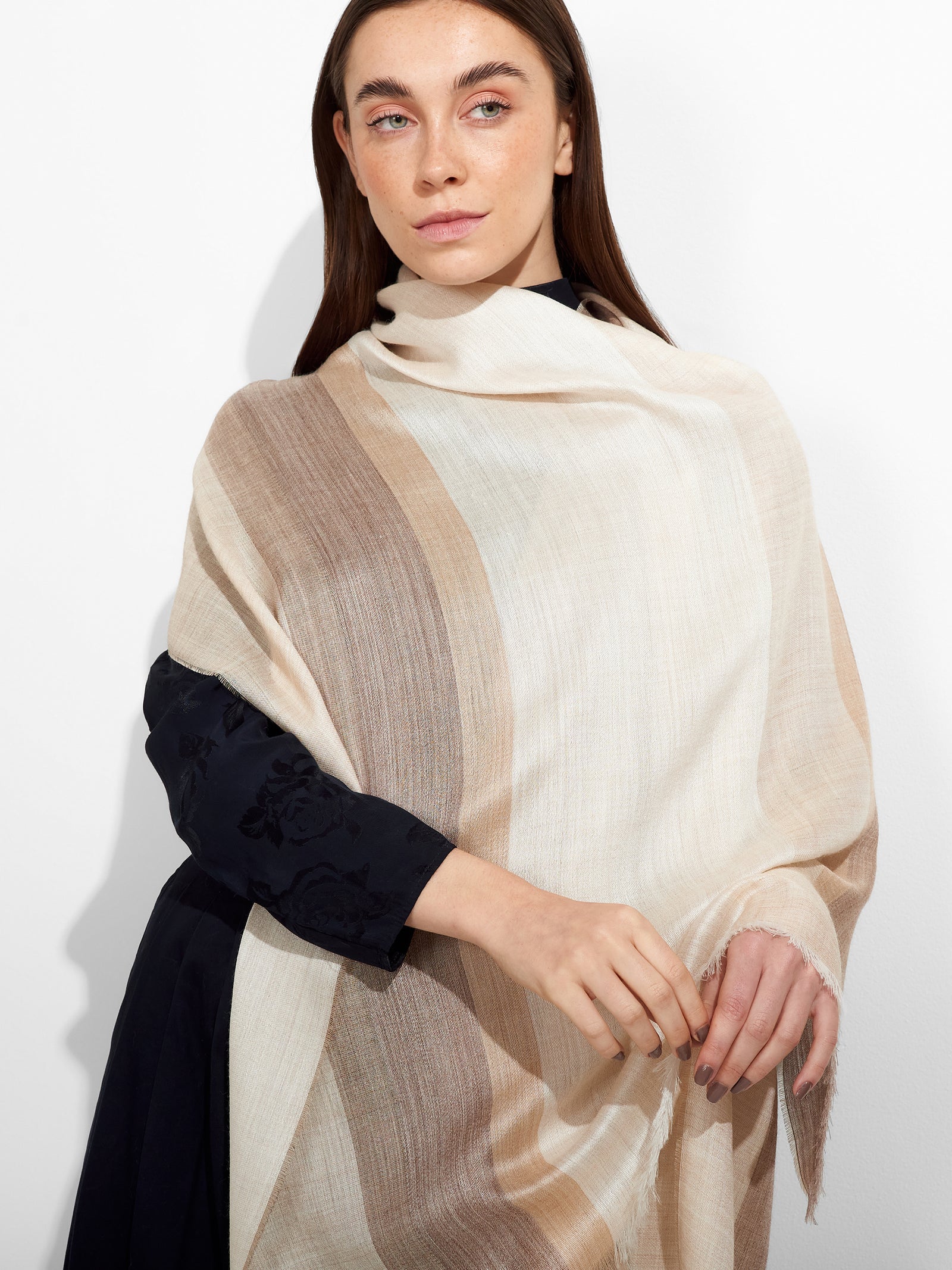 Estola Wicht De Baby Alpaca Color Beige