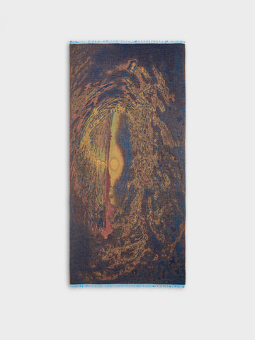 Estola Ola De Hawaii De Royal Alpaca Y Seda Color Multicolor