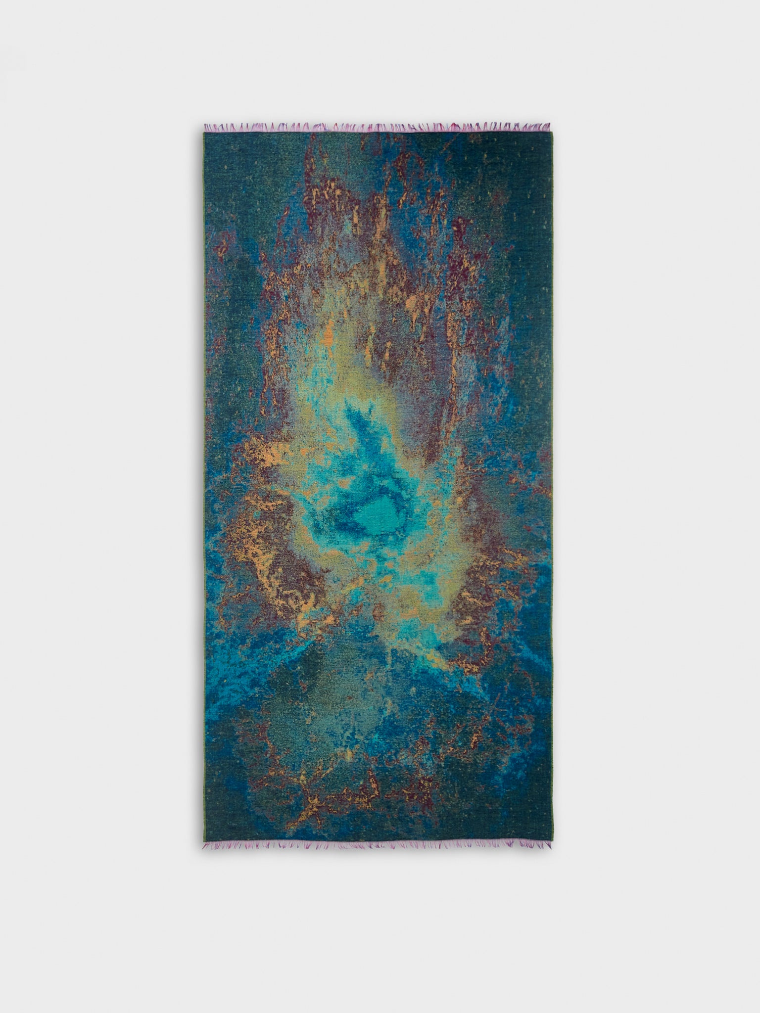 Estola Nebulosa De Cangrejo De Royal Alpaca Y Seda Color Multicolor