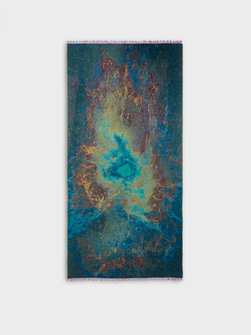 Estola Nebulosa De Cangrejo De Royal Alpaca Y Seda Color Multicolor