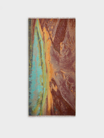 Estola Yellowstone Park De Royal Alpaca Y Seda Color Multicolor