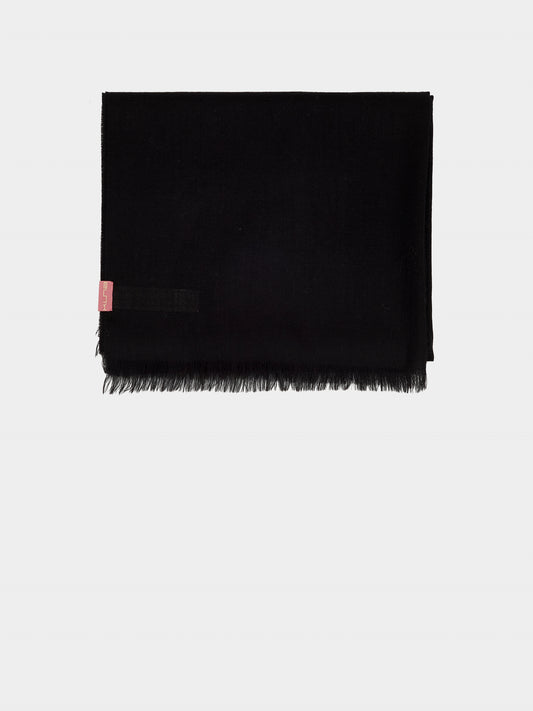 Estola Amareto De Baby Alpaca Color Negro