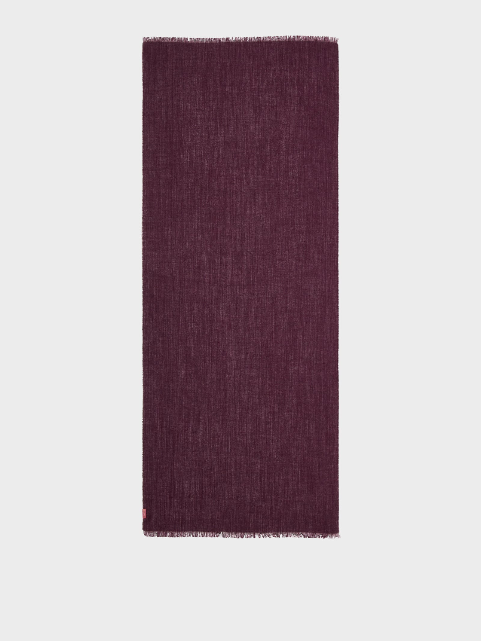 Estola Amareto De Baby Alpaca Color Guinda