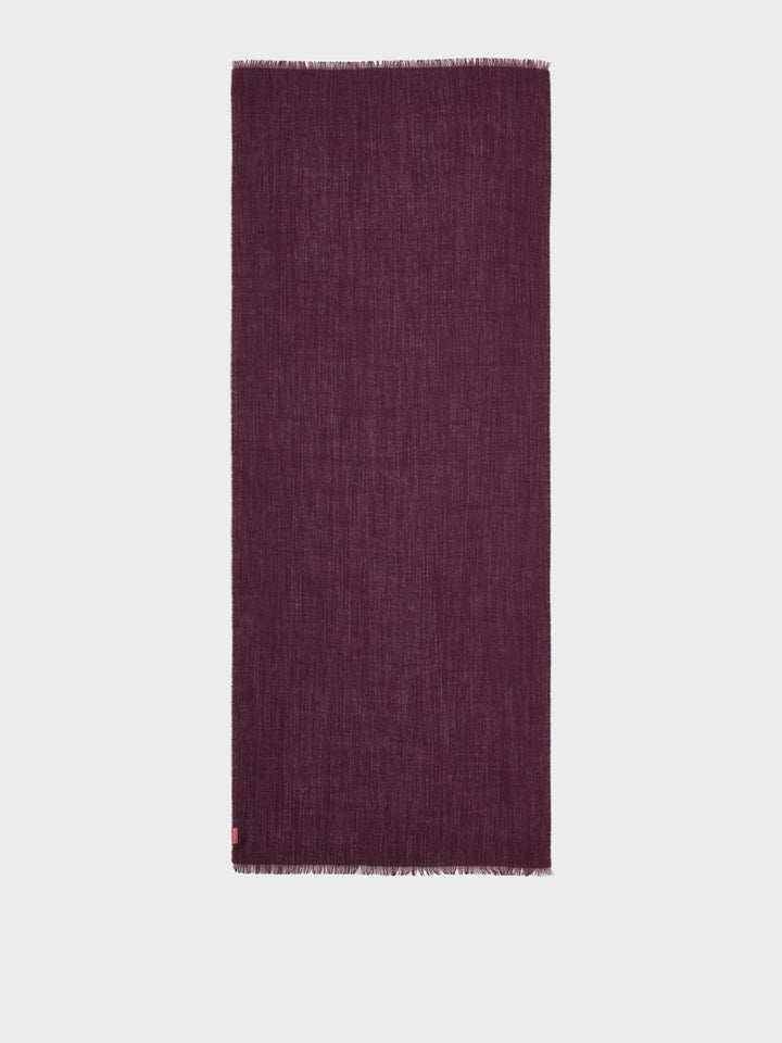 Estola Amareto De Baby Alpaca Color Guinda