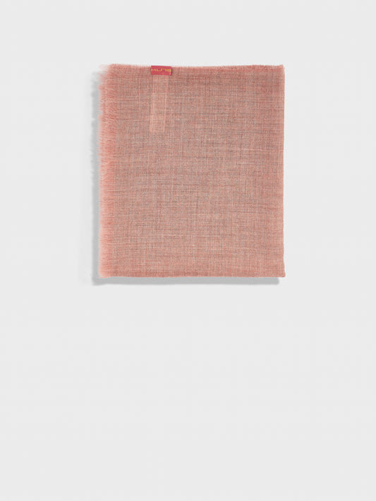 Estola Amareto De Baby Alpaca Color Rosado