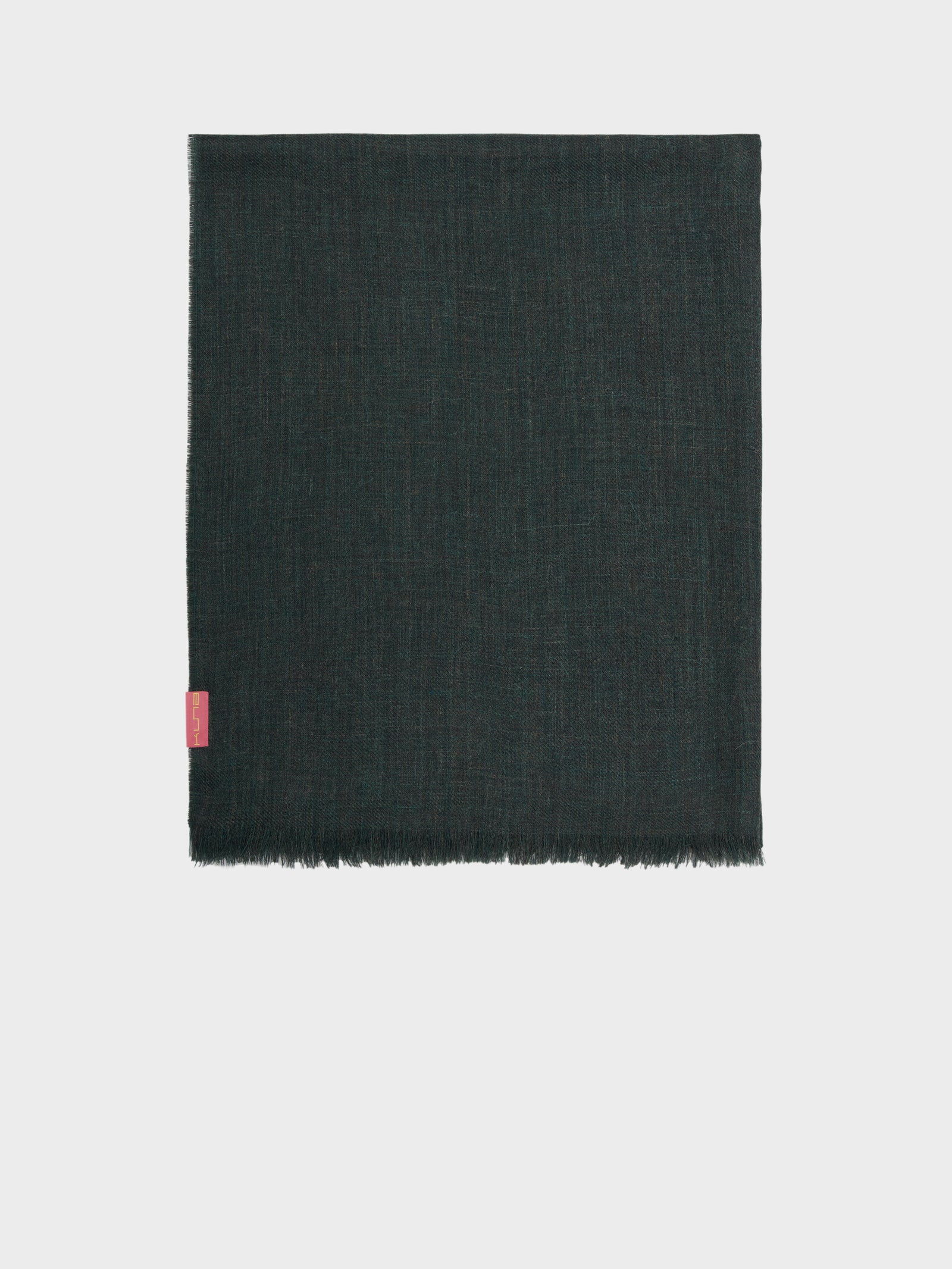 Estola Amareto De Baby Alpaca Color Verde
