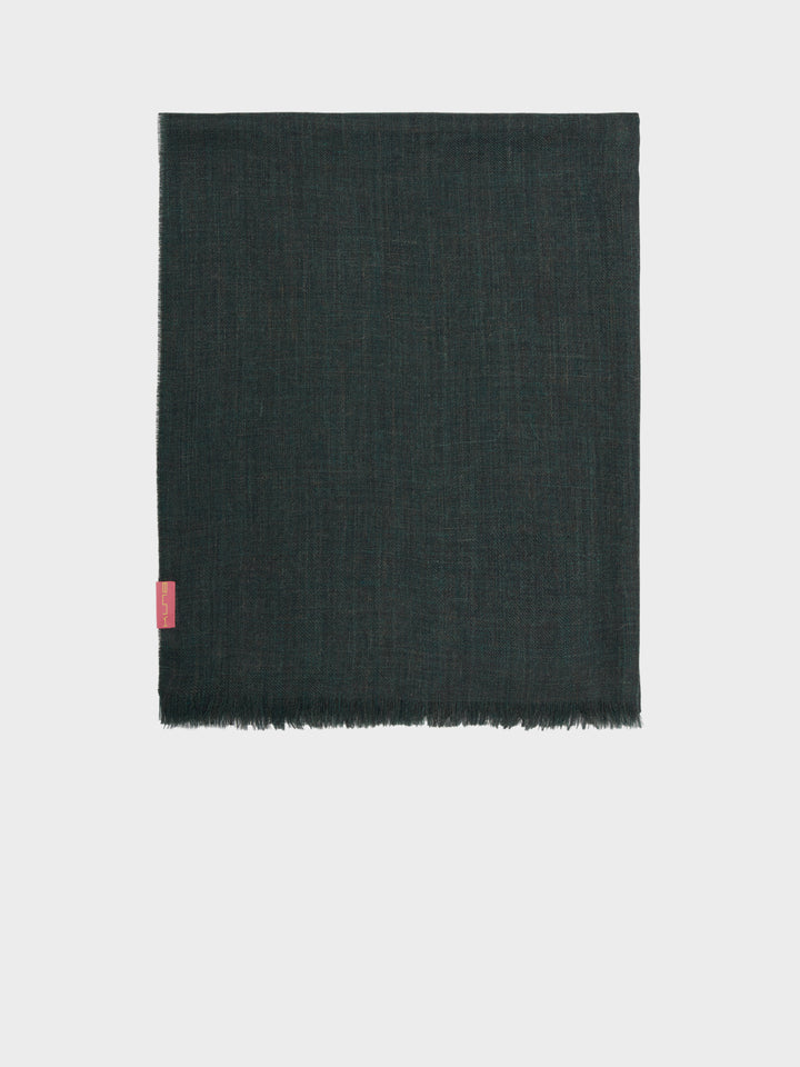 Estola Amareto De Baby Alpaca Color Verde