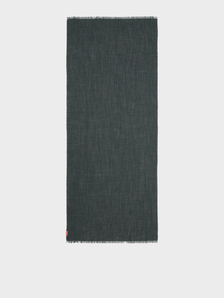 Estola Amareto De Baby Alpaca Color Verde