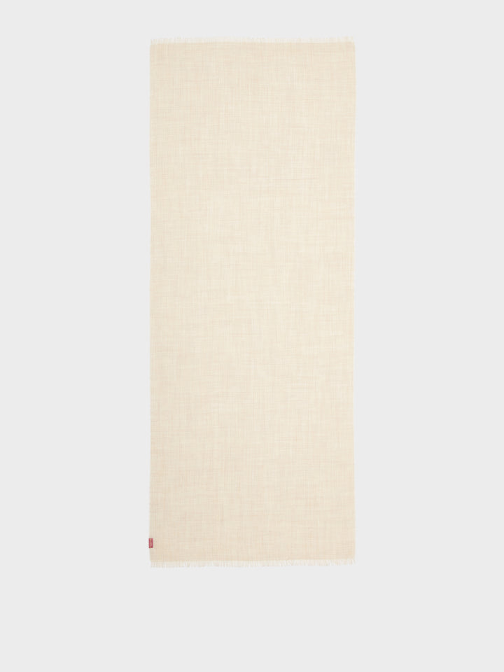 Estola Amareto De Baby Alpaca Color Beige