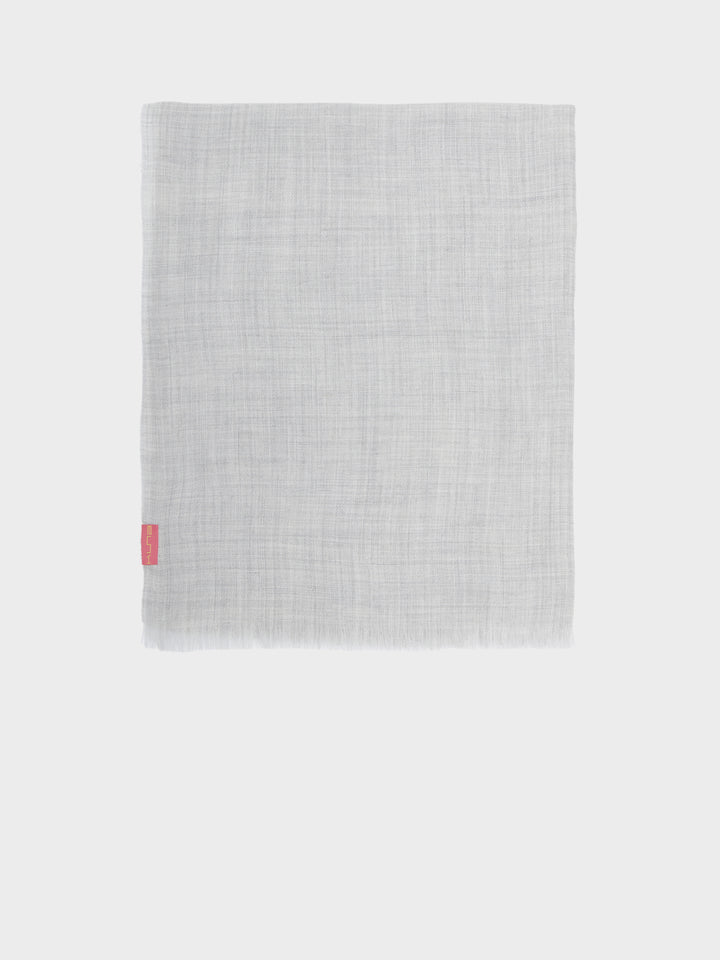 Estola Amareto De Baby Alpaca Color Gris
