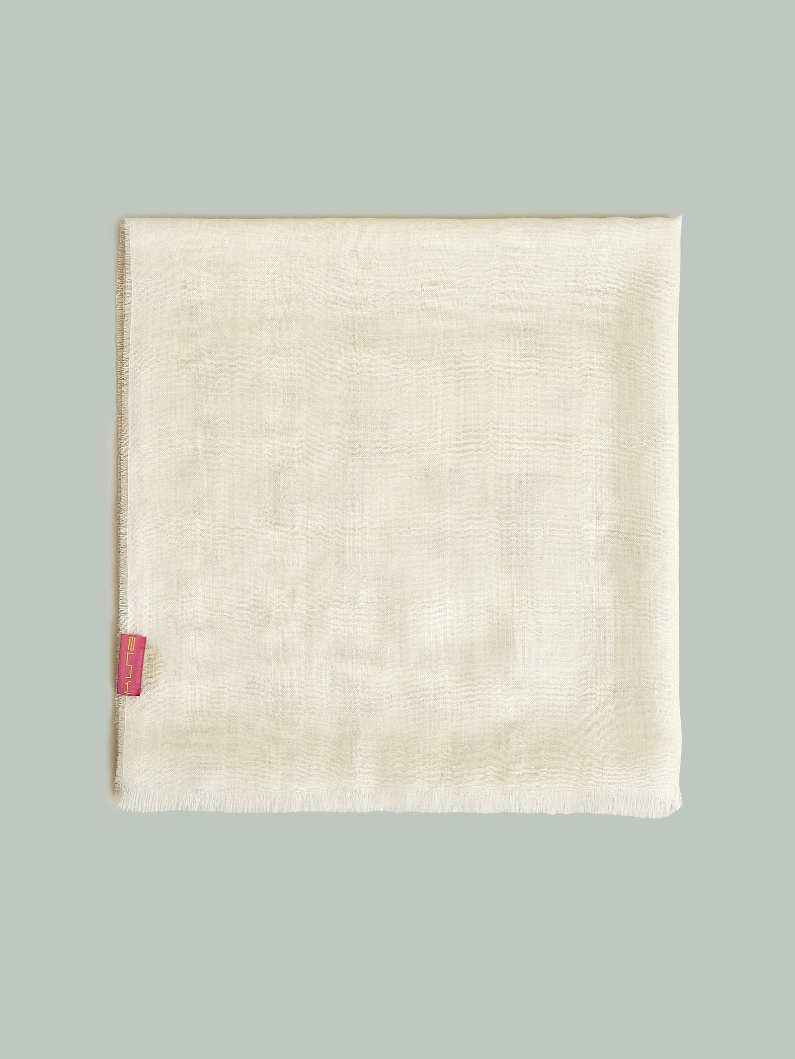 Ecru Baby Alpaca Alondra Stole