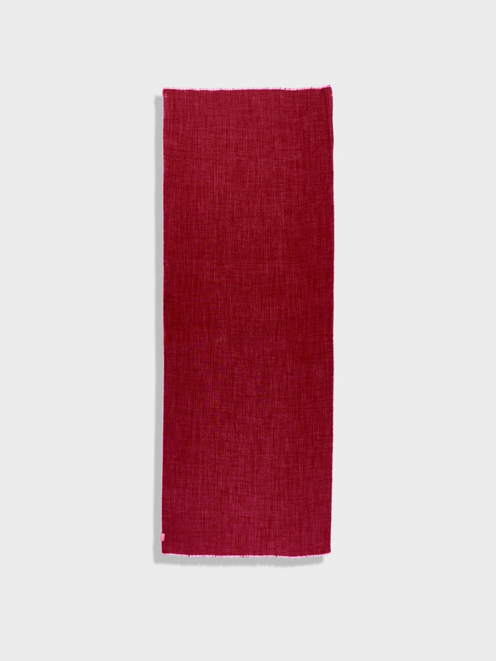 Estola Alondra De Baby Alpaca Color Rojo