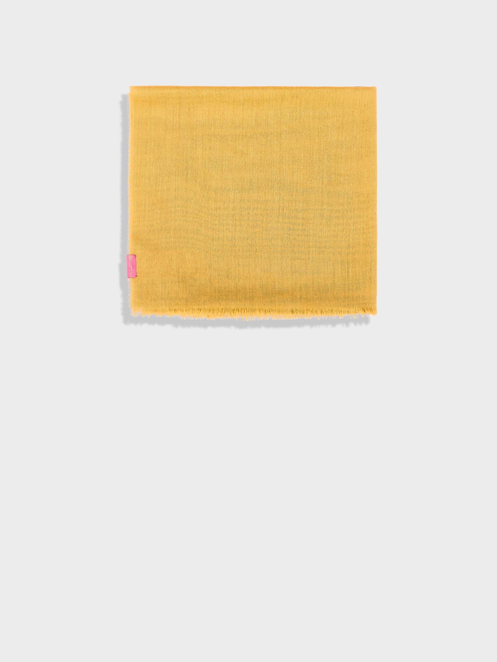 Alondra Baby Alpaca Stole in Yellow