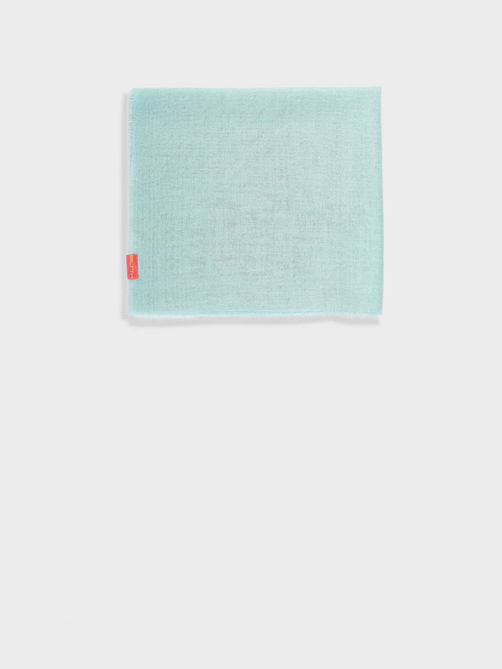 Sky Blue Baby Alpaca Alondra Stole
