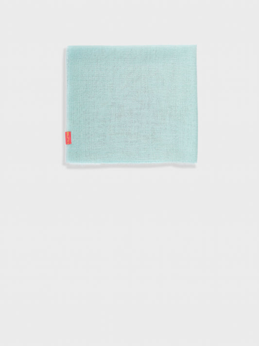 Estola Alondra De Baby Alpaca Color Celeste