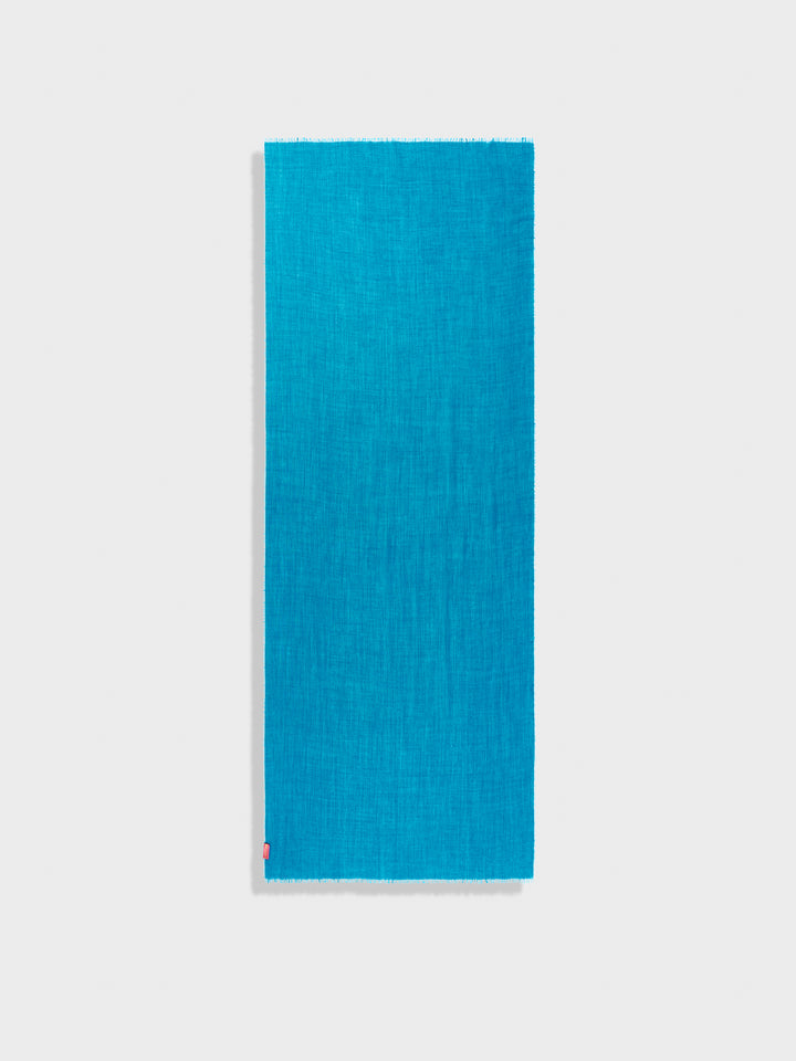 Alondra Turquoise Baby Alpaca Stole