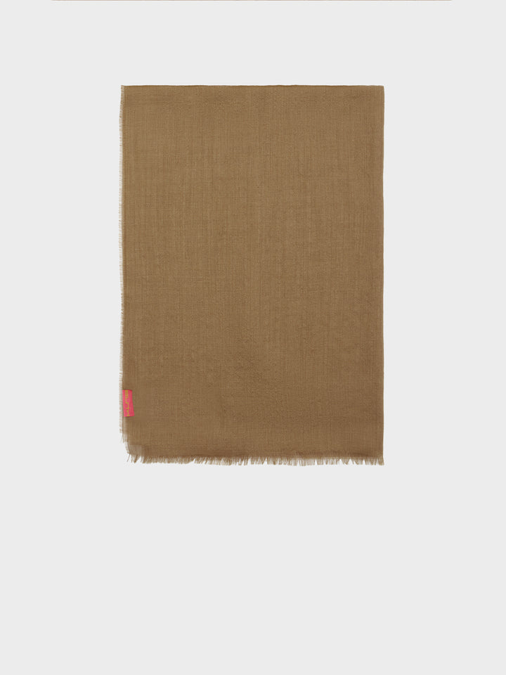 Estola Alondra De Baby Alpaca Color Camel