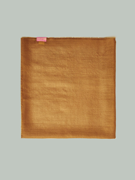 Estola Alondra De Baby Alpaca Color Camel