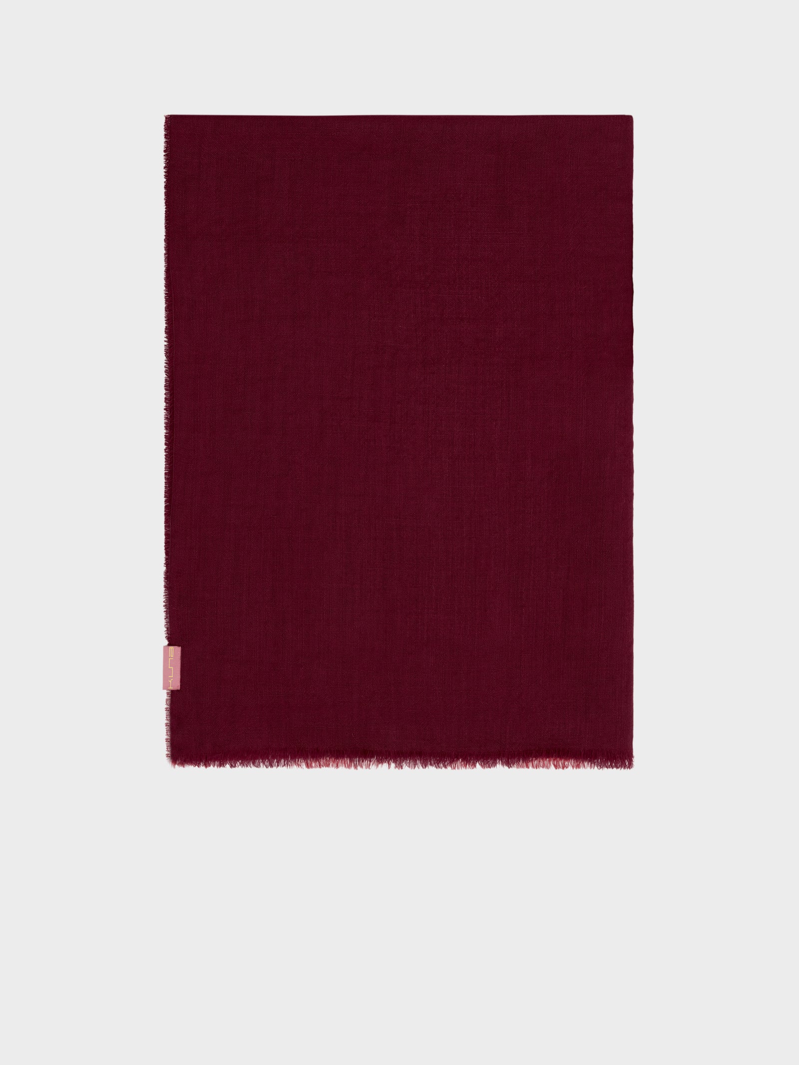 Estola Alondra De Baby Alpaca Color Rojo