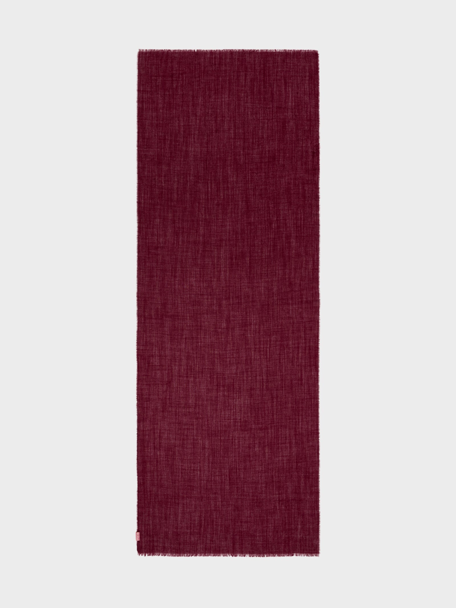 Estola Alondra De Baby Alpaca Color Rojo
