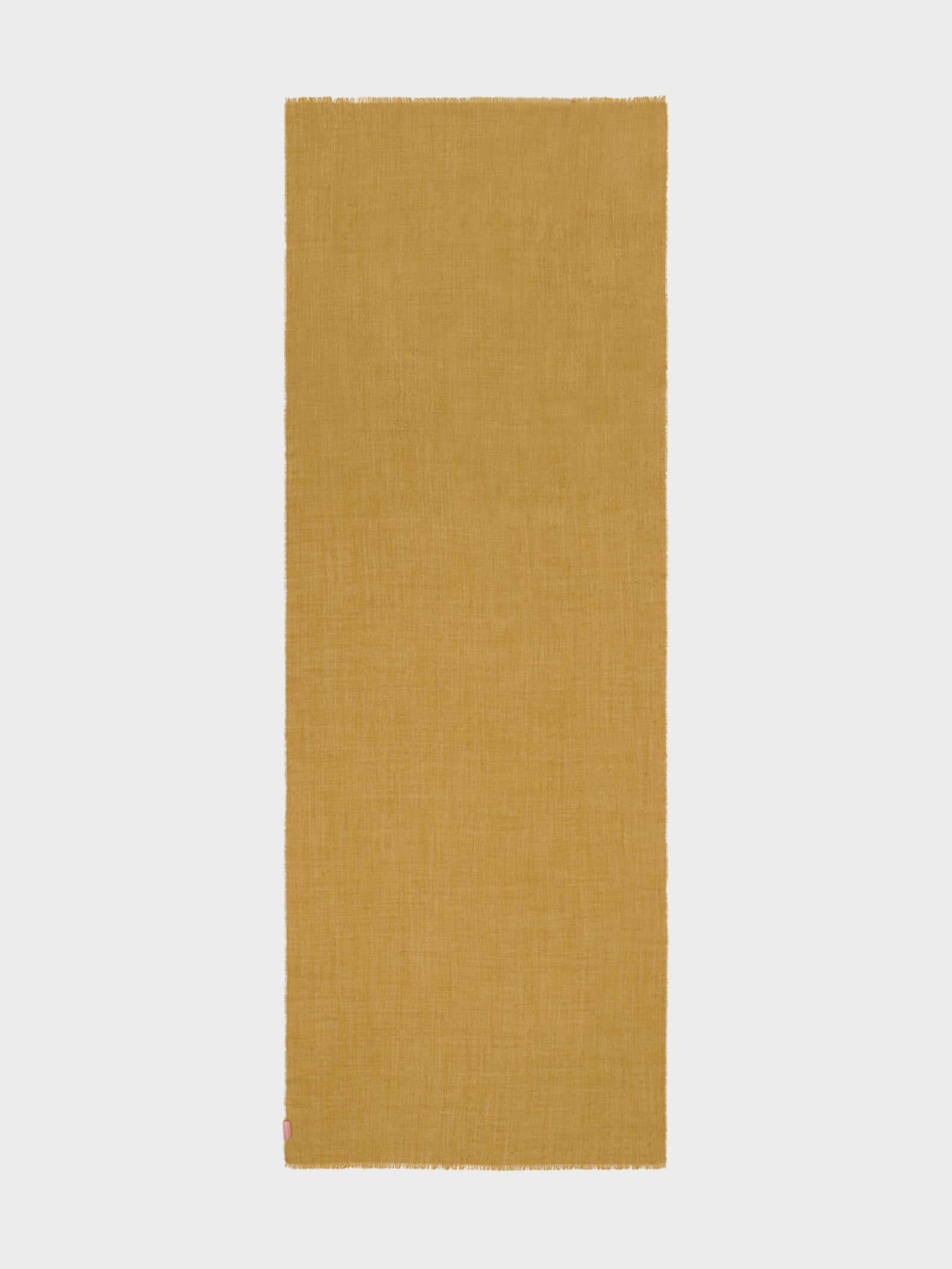 Estola Alondra De Baby Alpaca Color Amarillo