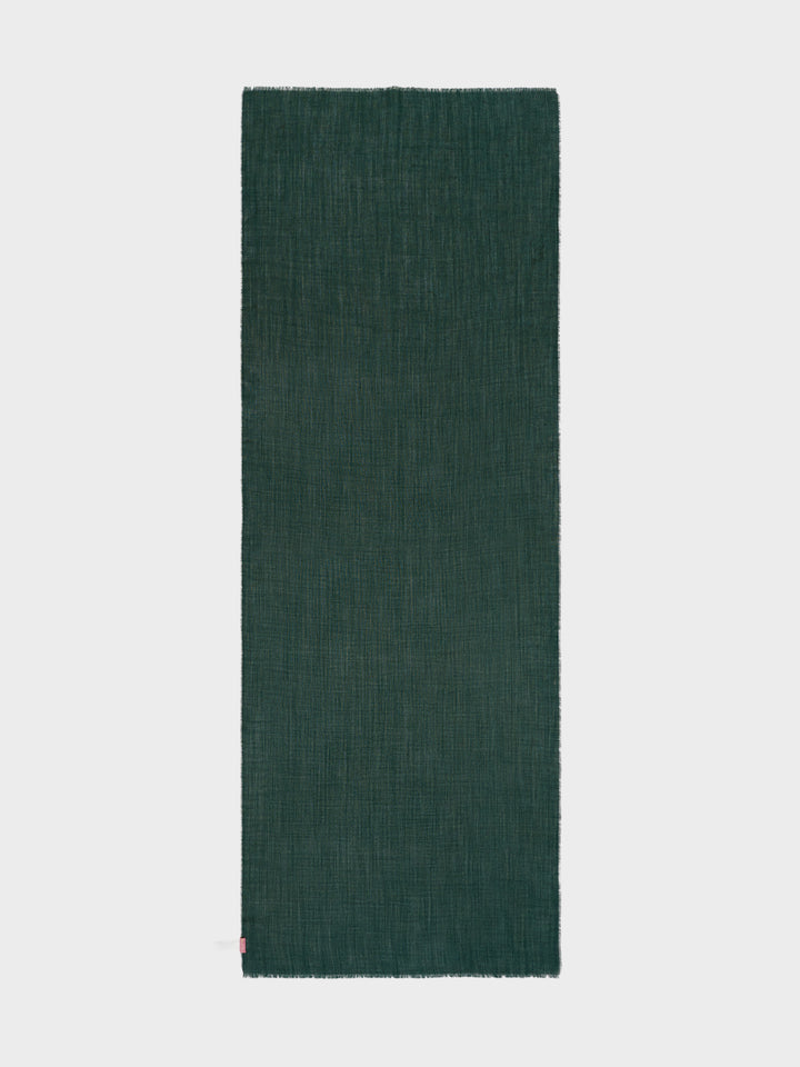 Estola Alondra De Baby Alpaca Color Verde