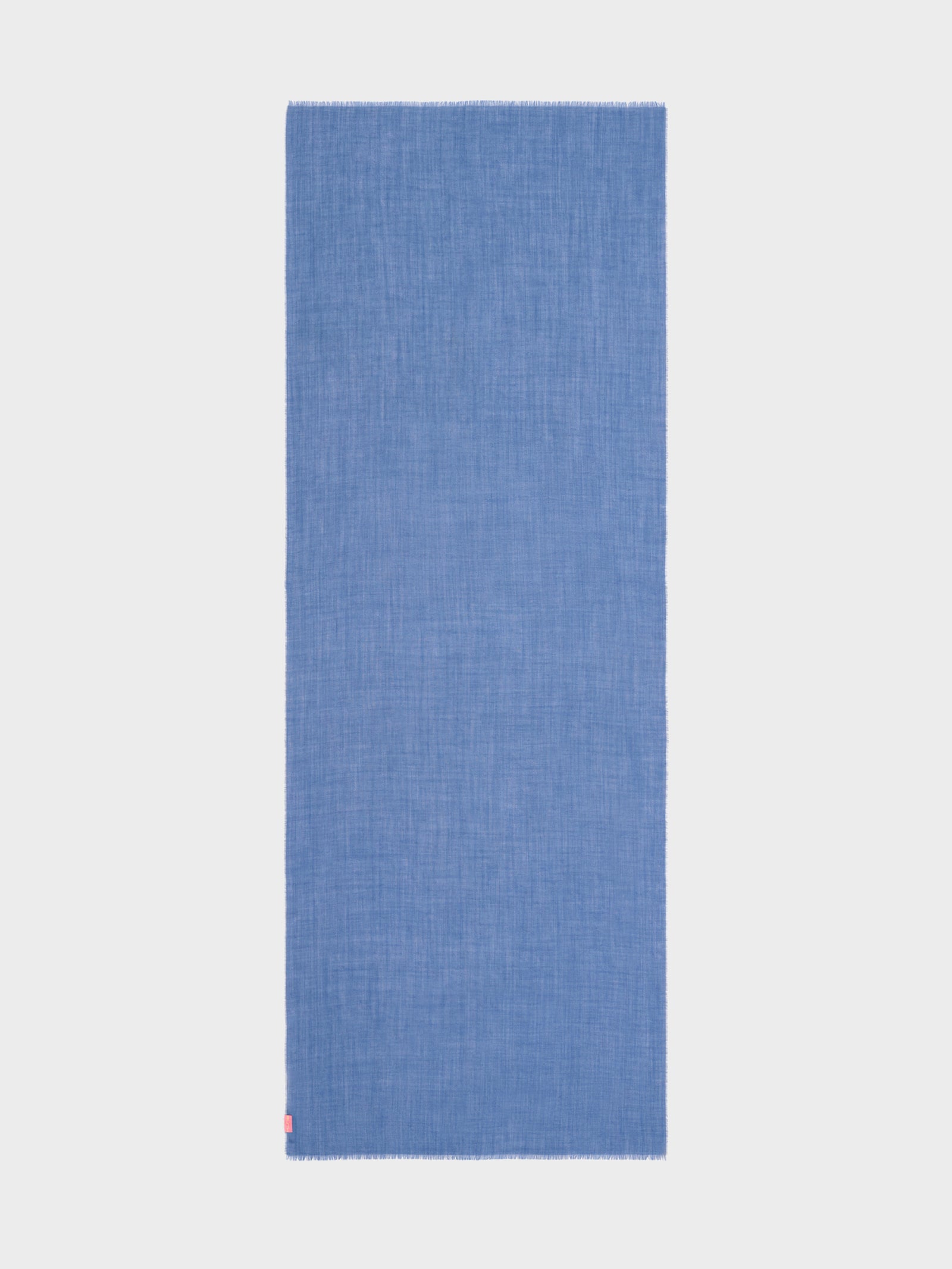Estola Alondra De Baby Alpaca Color Azul