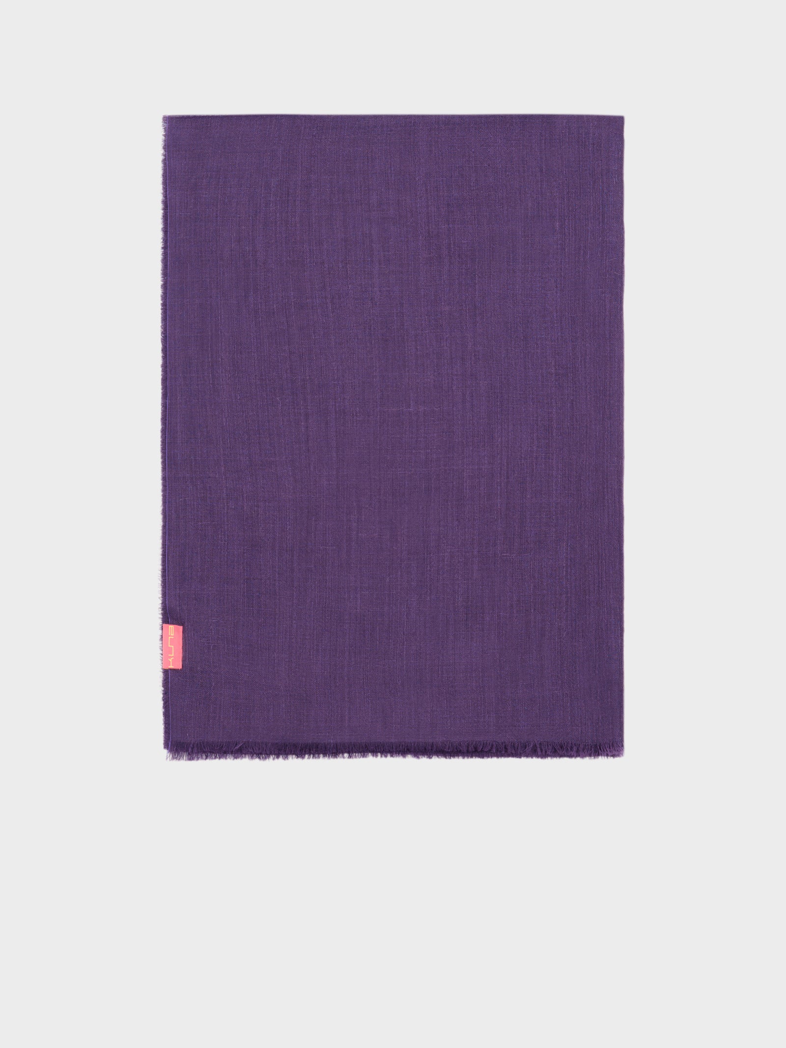 Estola Alondra De Baby Alpaca Color Morado