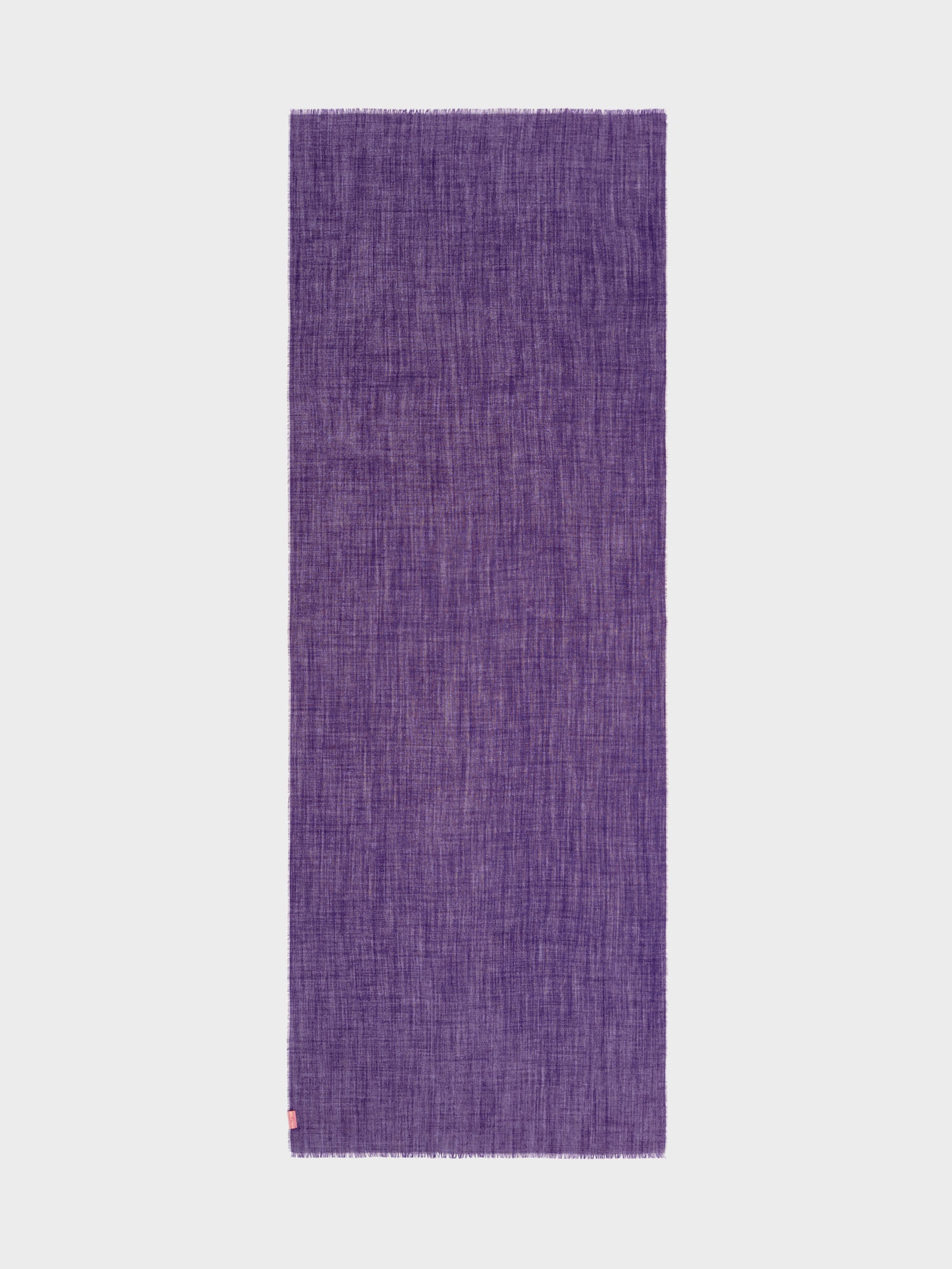 Estola Alondra De Baby Alpaca Color Morado