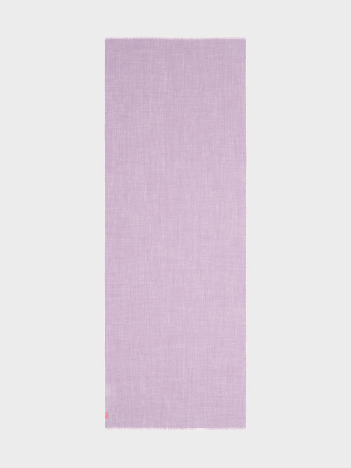 Estola Alondra De Baby Alpaca Color Morado