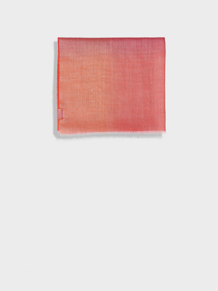 Zulma Baby Alpaca Red Scarf