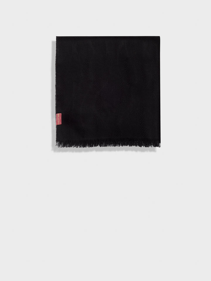 Zuniga Baby Alpaca Stole Black