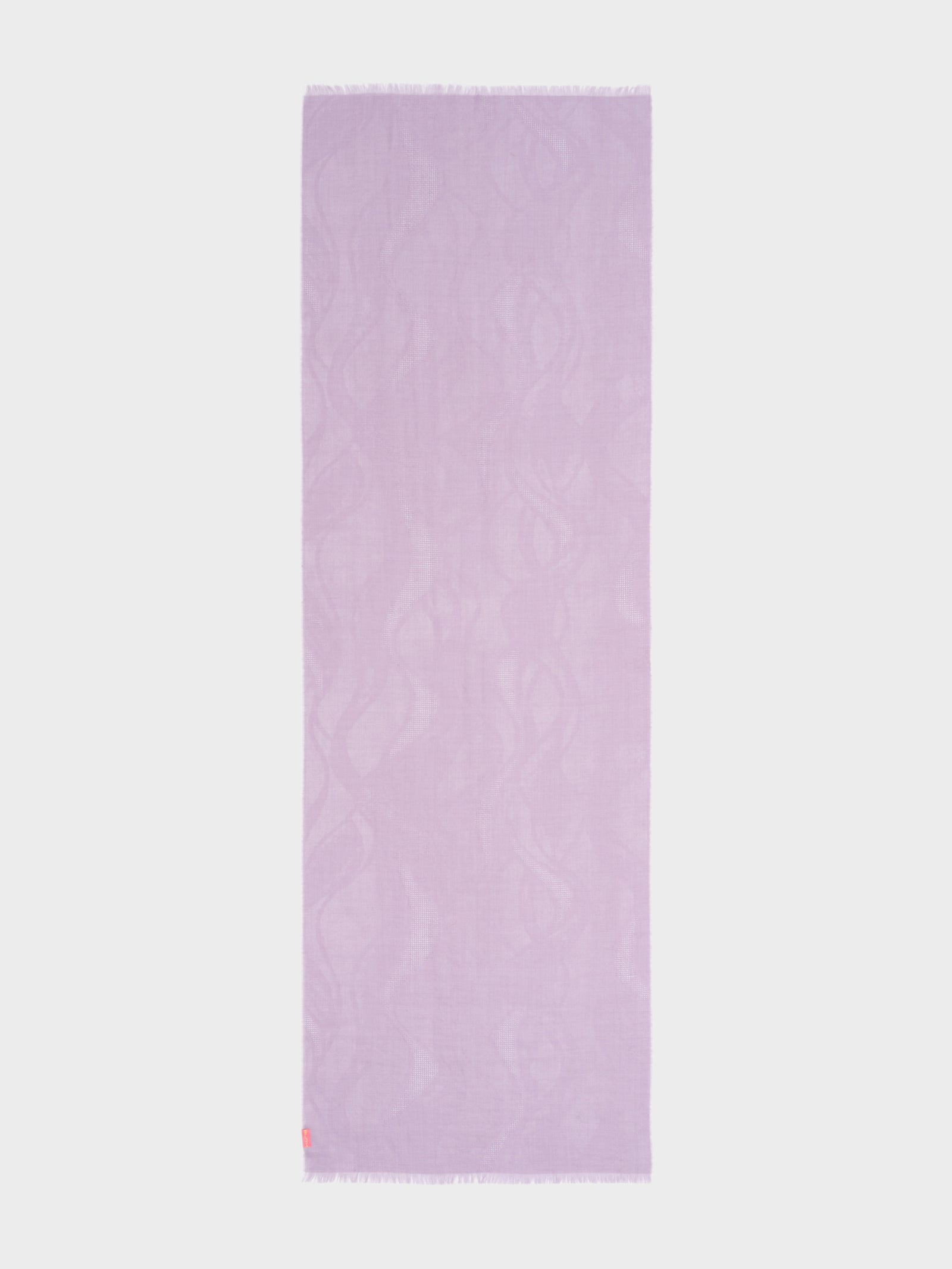 Estola Canvas De Baby Alpaca Color Morado