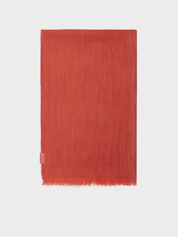 Estola Zankov De Baby Alpaca Color Rojo