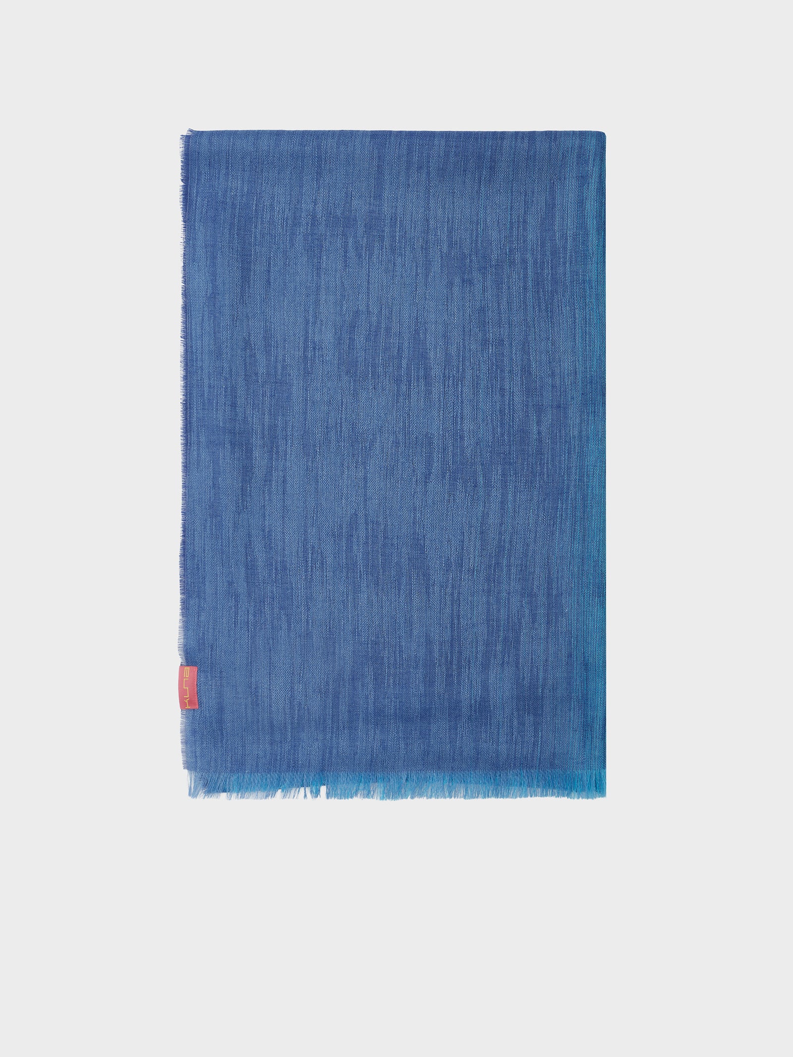 Zankov Baby Alpaca Stole in Blue