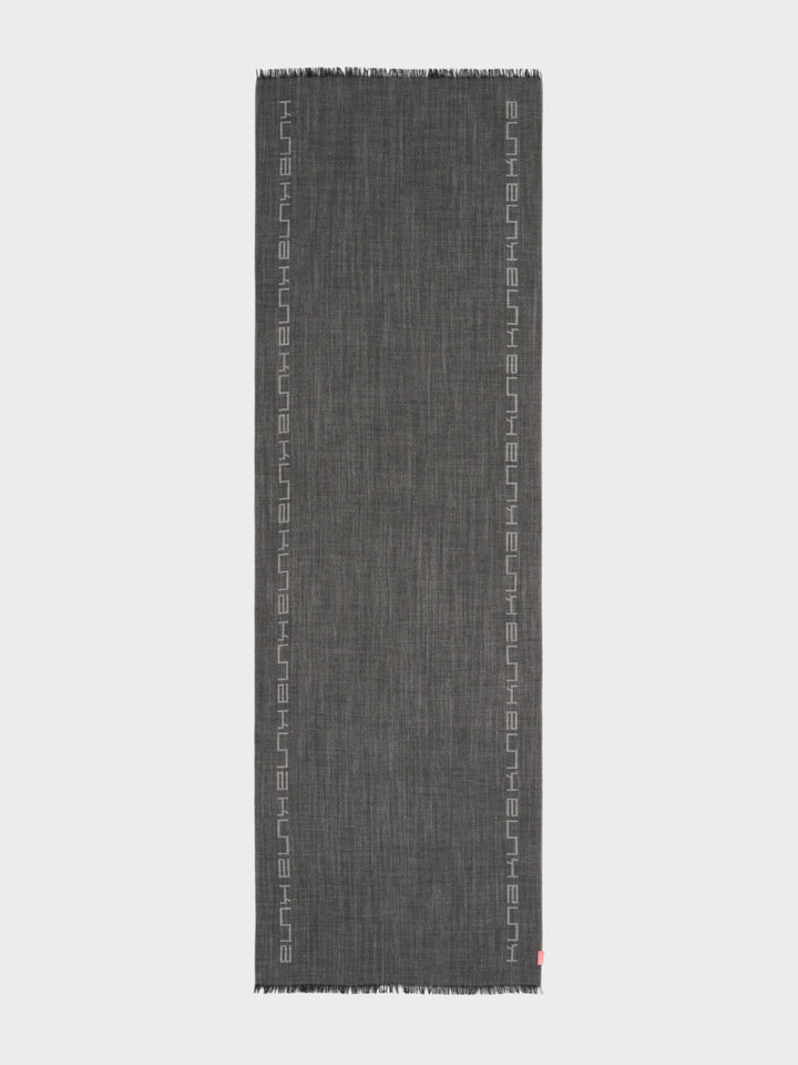 Baby Alpaca Quarry Stole Black