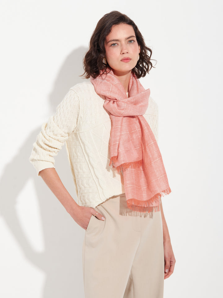 Zoda Baby Alpaca Stole Orange
