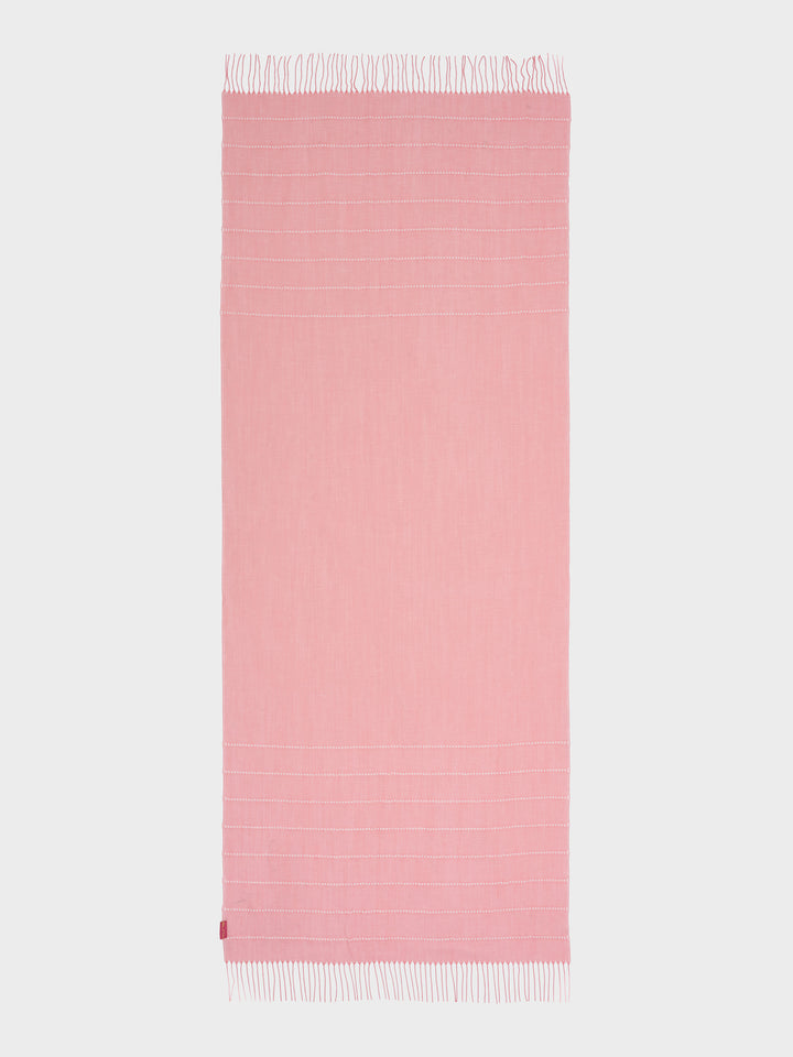 Estola Zabila De Lino Color Rosado