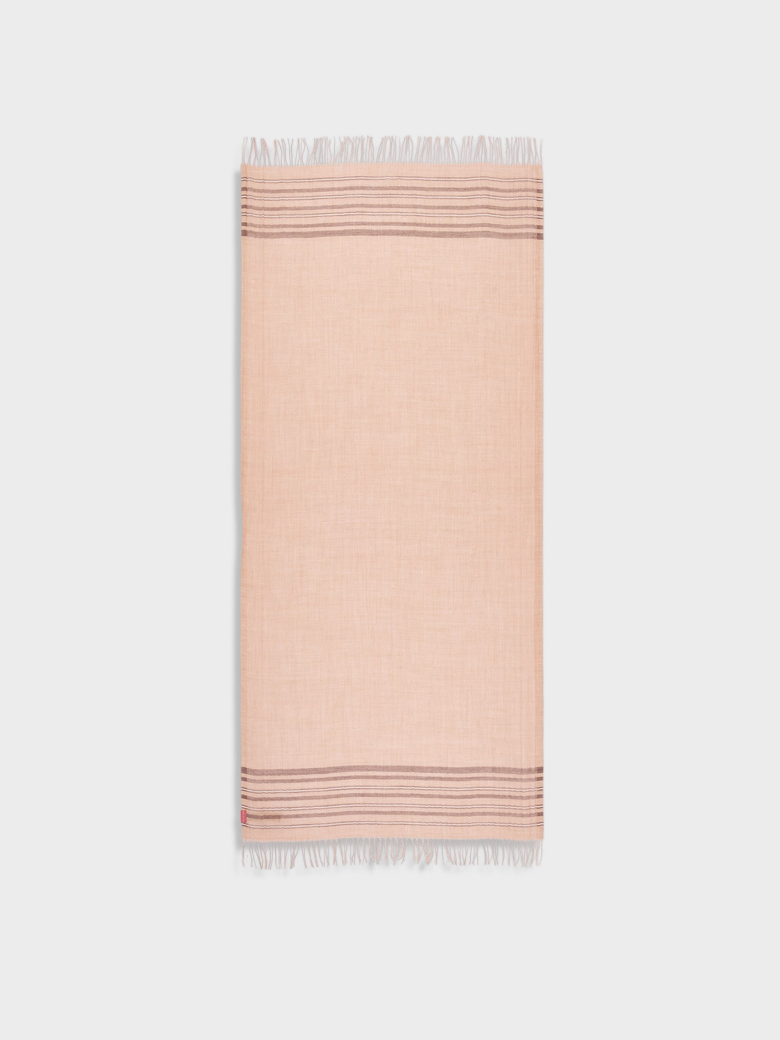Beige Baby Alpaca Mao Stole