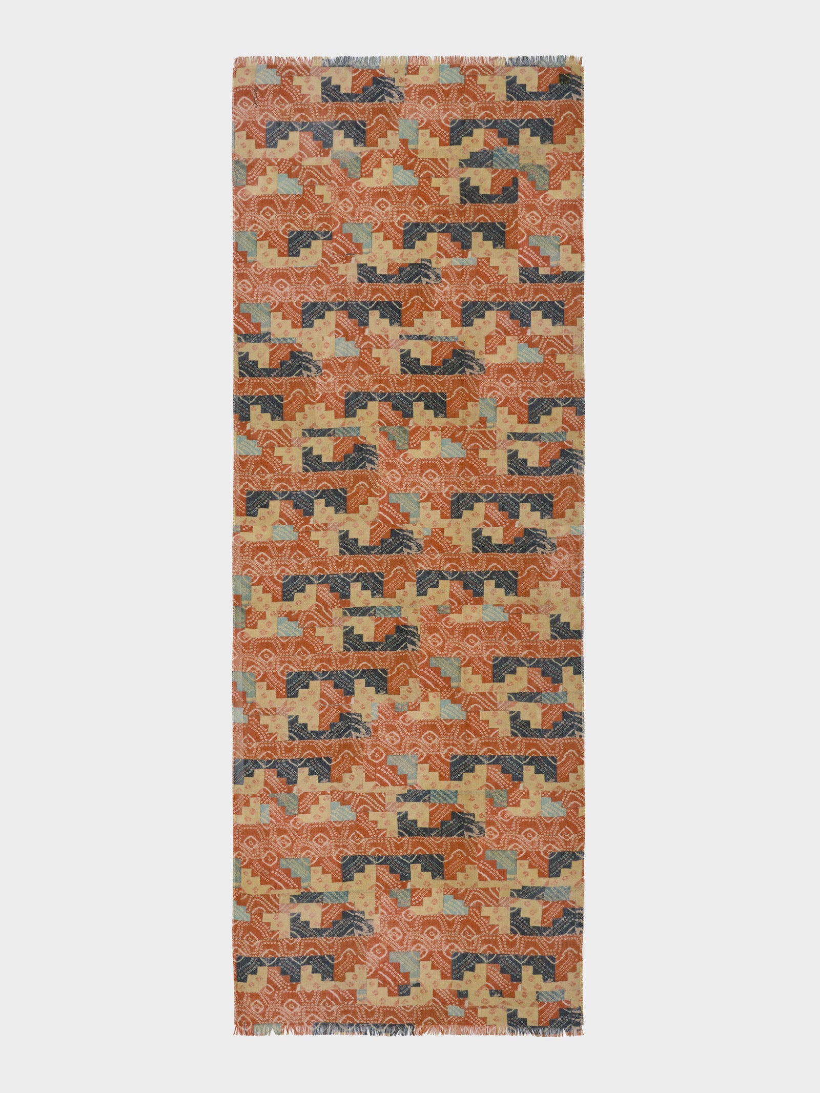 Estola Huari - 6 De Baby Alpaca Color Multicolor