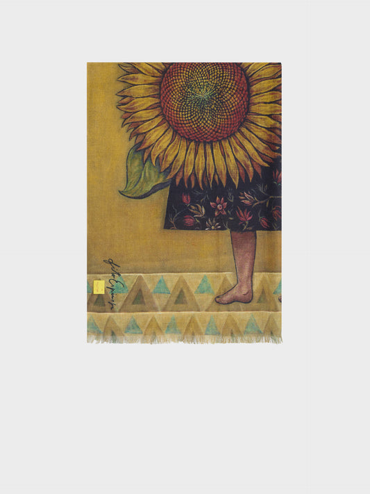 Estola Influencia De Baby Alpaca Color Multicolor