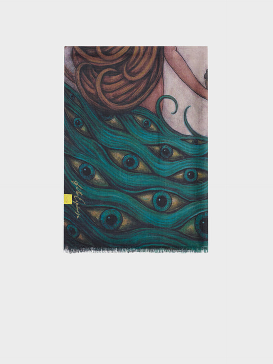 Estola La Sabiduria De Baby Alpaca Color Multicolor