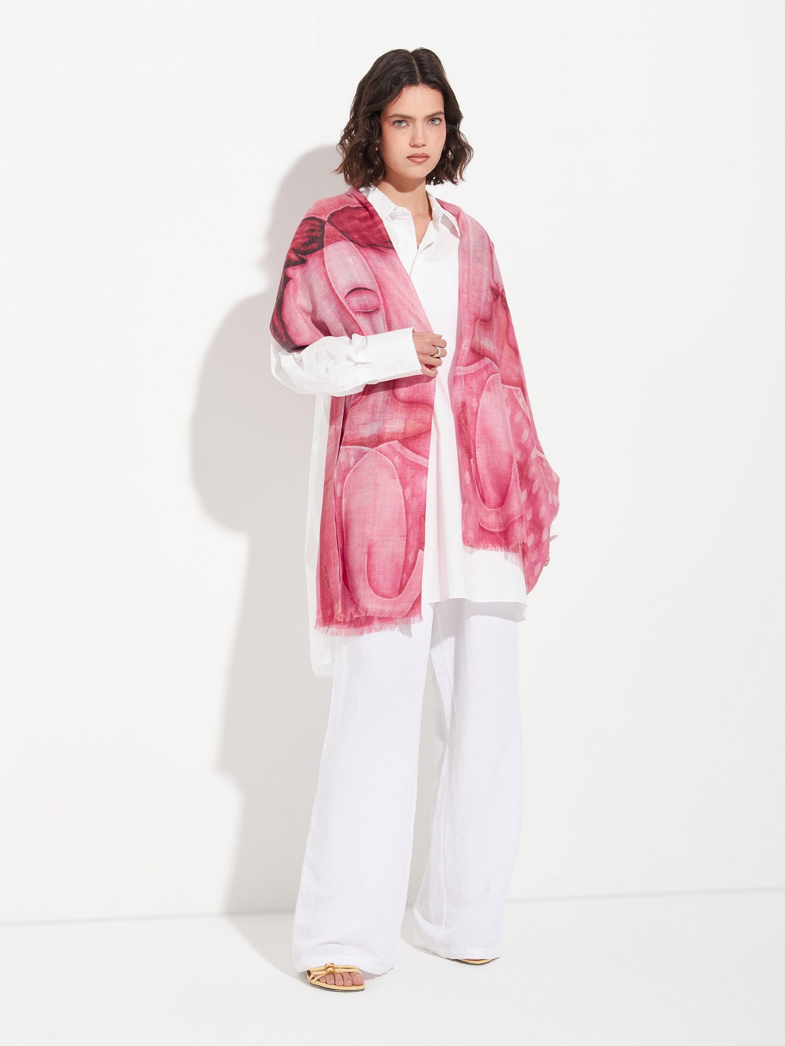 Estola La Magia De Baby Alpaca Color Multicolor