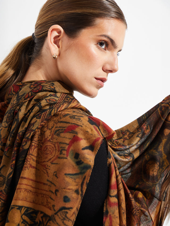 Estola Belami De Vicuña Color Multicolor