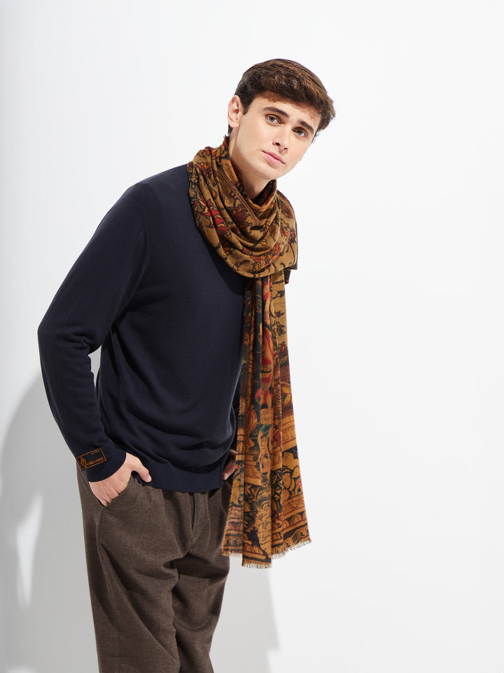 Estola Belami De Vicuña Color Multicolor