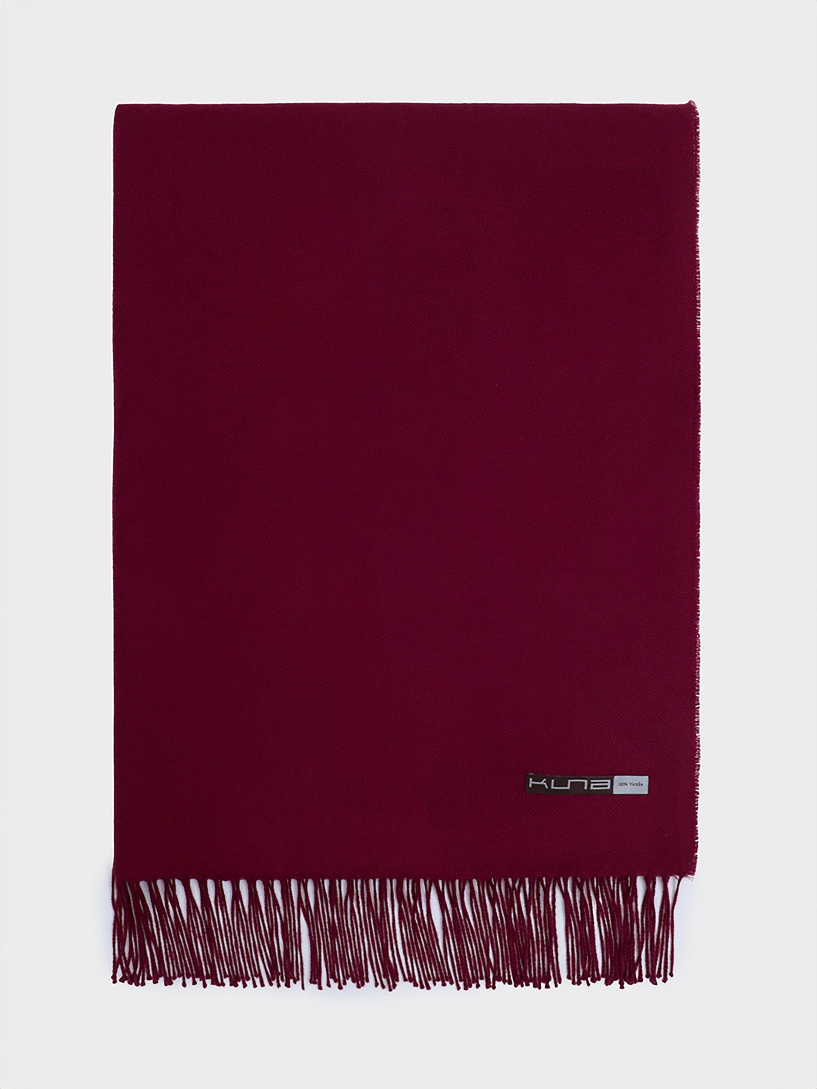 Estola Brocade De Vicuña Color Rojo