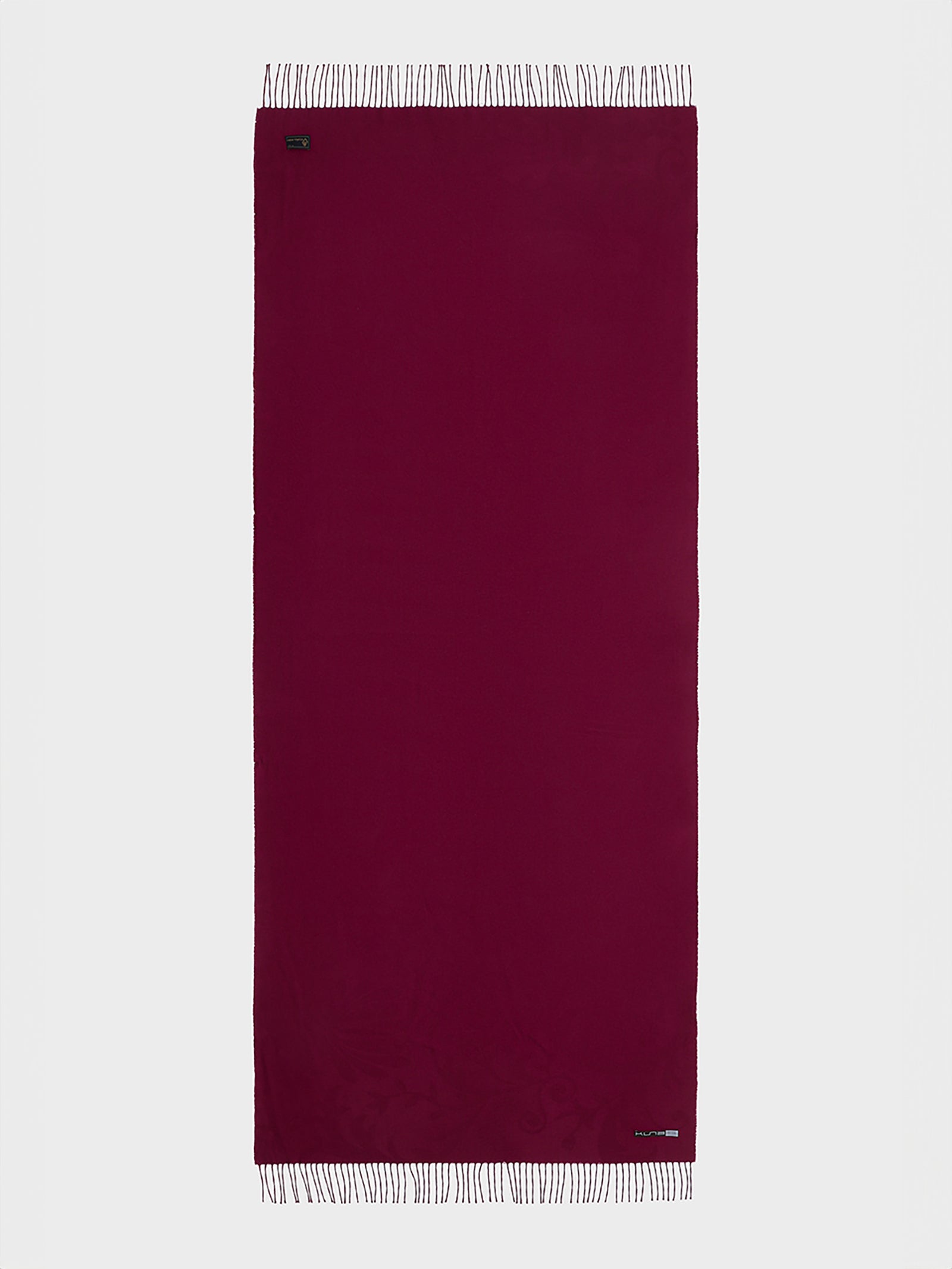Estola Brocade De Vicuña Color Rojo