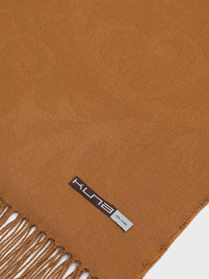 Estola Brocade De Vicuña Color Camel